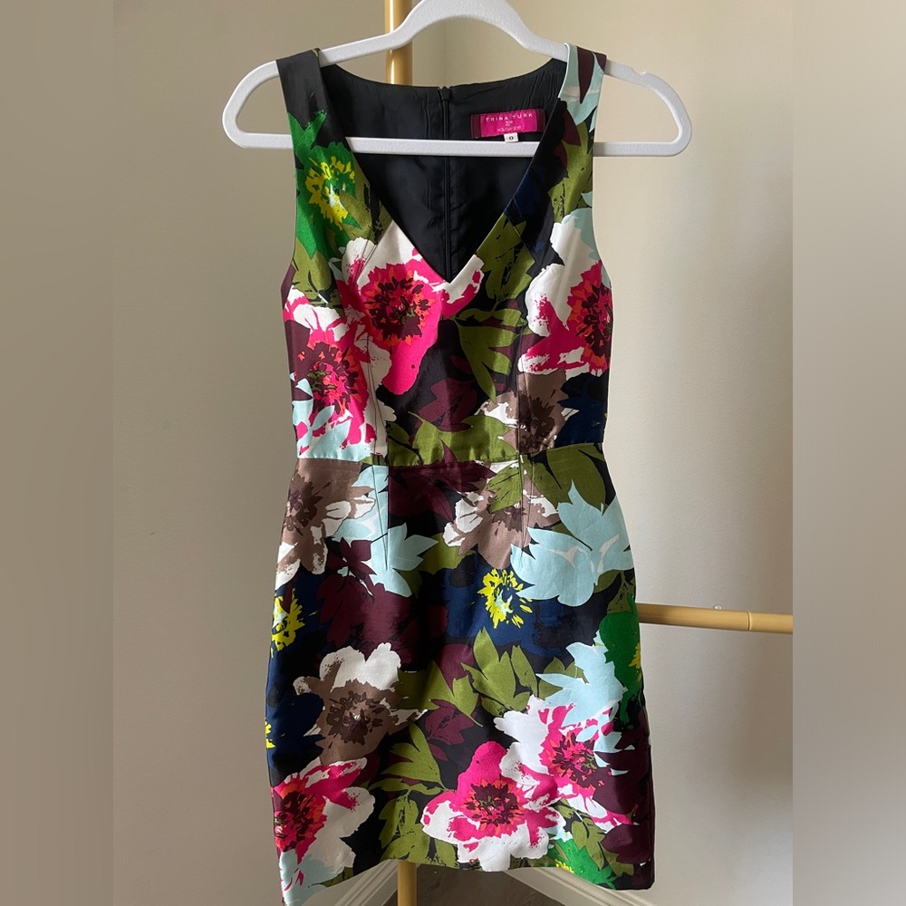 TRINA TURK FLORAL DRESS - 0